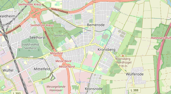 Monteurzimmer auf Karte