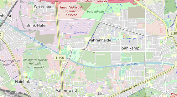 Monteurzimmer auf Karte