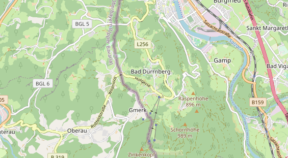 Monteurzimmer auf Karte