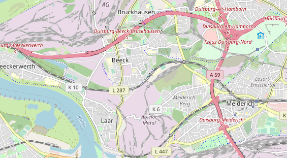 Monteurzimmer auf Karte