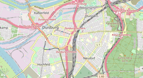 Monteurzimmer auf Karte