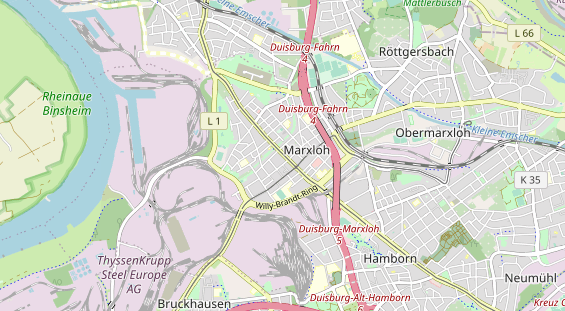 Monteurzimmer auf Karte