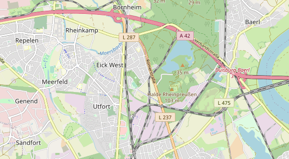 Monteurzimmer auf Karte