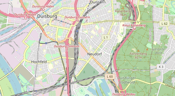 Monteurzimmer auf Karte