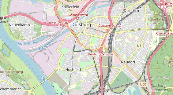 Monteurzimmer auf Karte