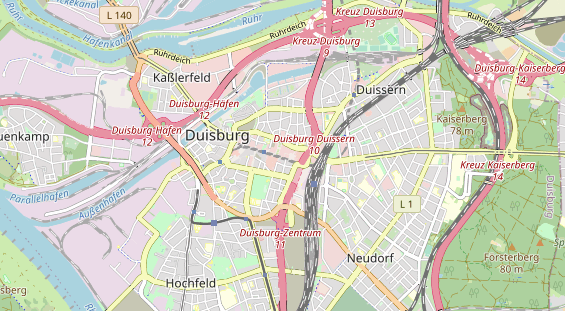 Monteurzimmer auf Karte