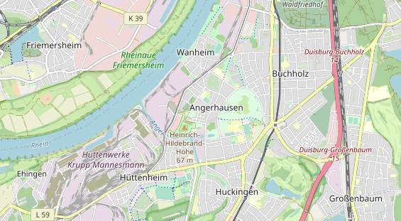 Monteurzimmer auf Karte