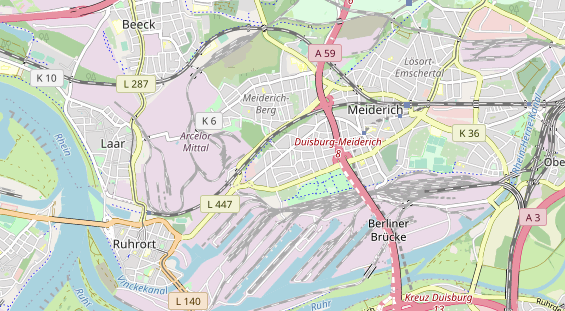 Monteurzimmer auf Karte