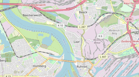 Monteurzimmer auf Karte