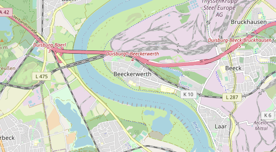 Monteurzimmer auf Karte