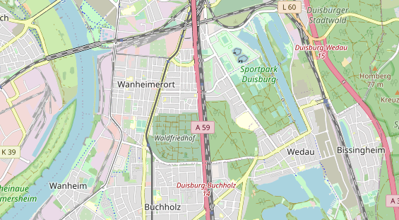 Monteurzimmer auf Karte