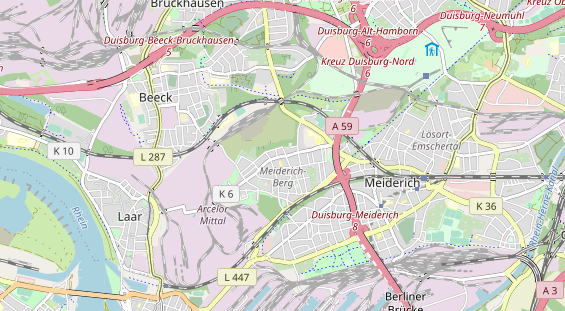 Monteurzimmer auf Karte