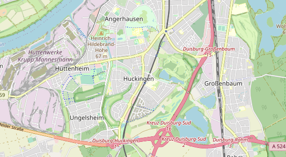 Monteurzimmer auf Karte