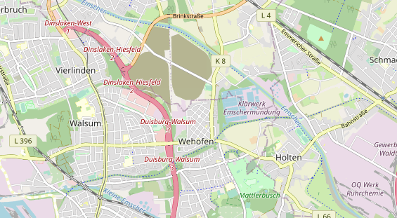 Monteurzimmer auf Karte