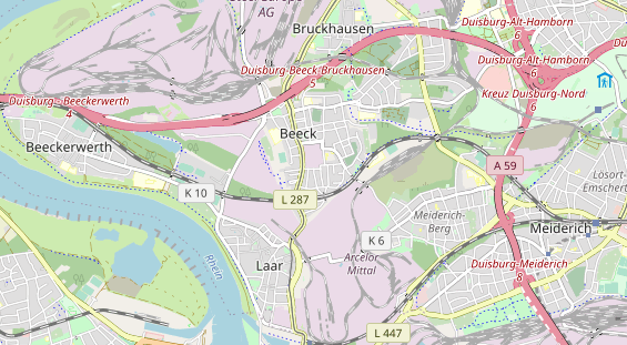 Monteurzimmer auf Karte