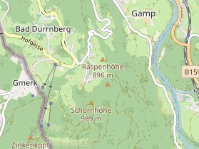 Monteurzimmer auf Karte