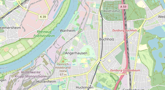 Monteurzimmer auf Karte