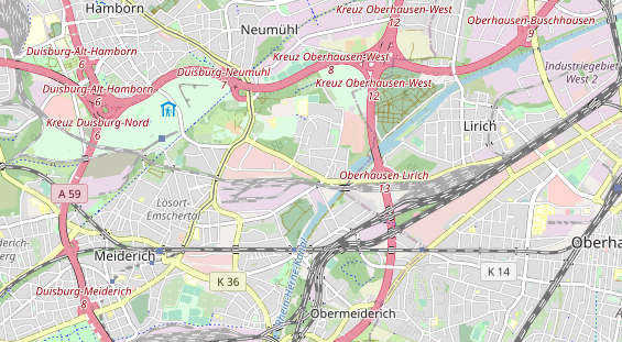 Monteurzimmer auf Karte