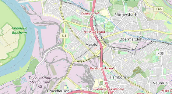 Monteurzimmer auf Karte