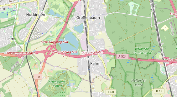 Monteurzimmer auf Karte