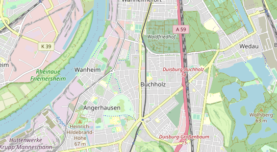 Monteurzimmer auf Karte