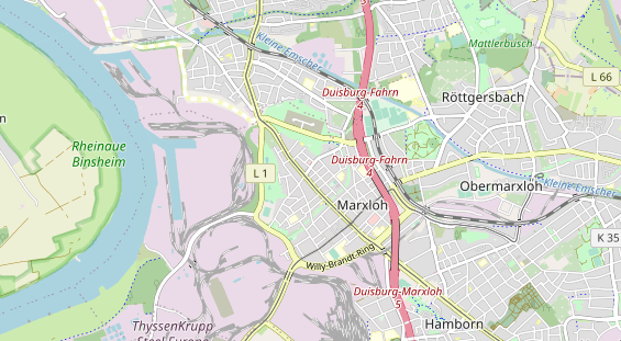 Monteurzimmer auf Karte