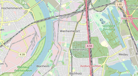 Monteurzimmer auf Karte