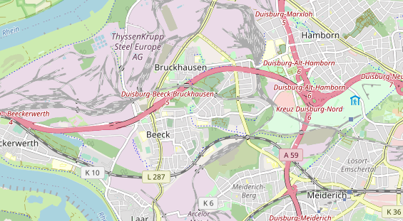 Monteurzimmer auf Karte