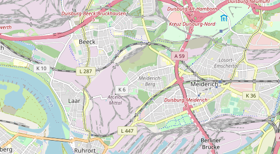 Monteurzimmer auf Karte