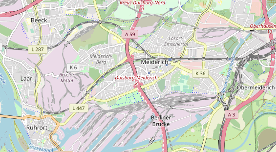 Monteurzimmer auf Karte