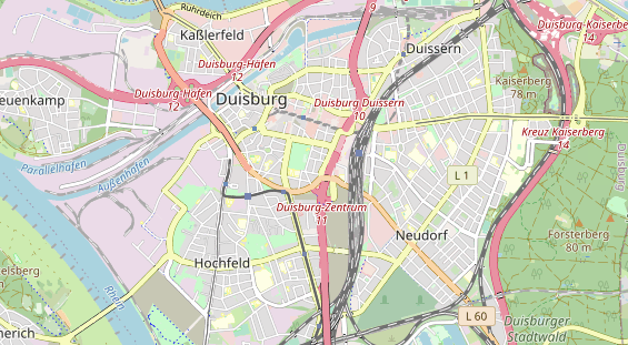 Monteurzimmer auf Karte