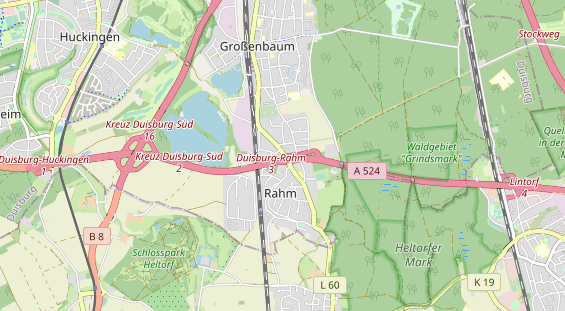 Monteurzimmer auf Karte