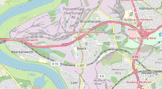 Monteurzimmer auf Karte