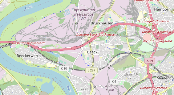 Monteurzimmer auf Karte