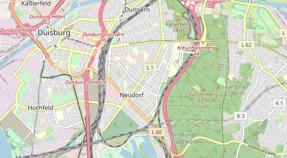 Monteurzimmer auf Karte