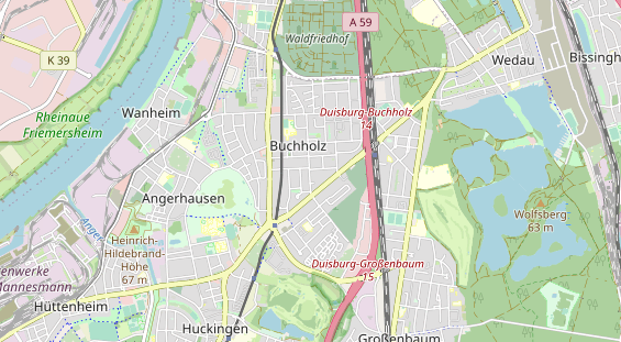 Monteurzimmer auf Karte