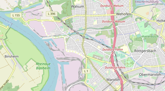 Monteurzimmer auf Karte