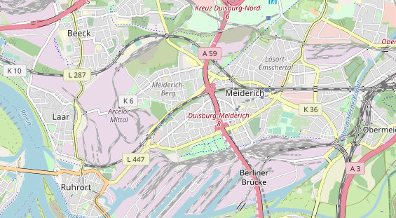 Monteurzimmer auf Karte