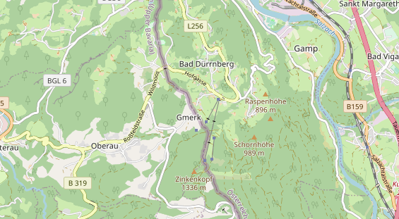 Monteurzimmer auf Karte