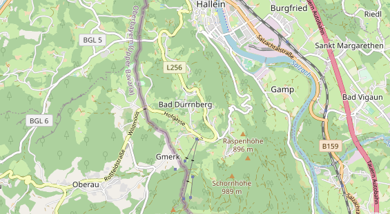 Monteurzimmer auf Karte