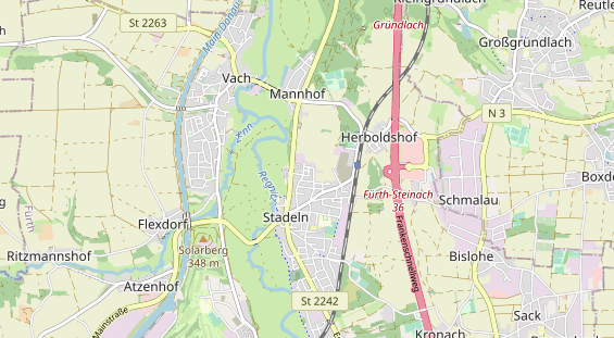 Monteurzimmer auf Karte