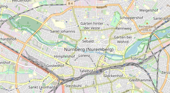 Monteurzimmer auf Karte