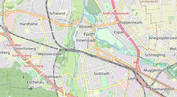 Monteurzimmer auf Karte