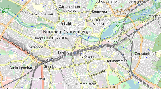 Monteurzimmer auf Karte