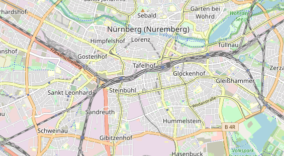 Monteurzimmer auf Karte