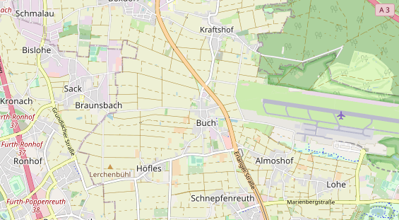 Monteurzimmer auf Karte