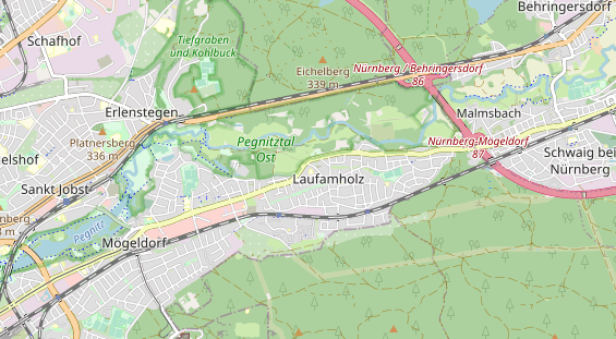 Monteurzimmer auf Karte