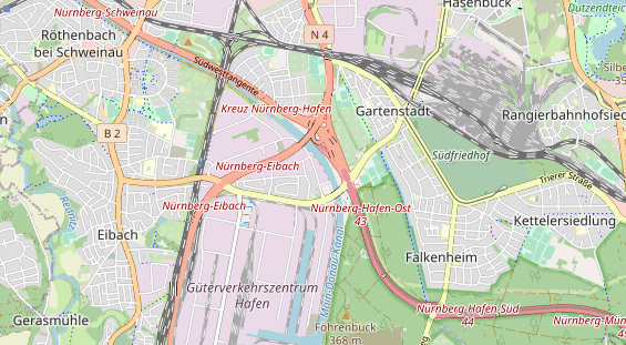 Monteurzimmer auf Karte