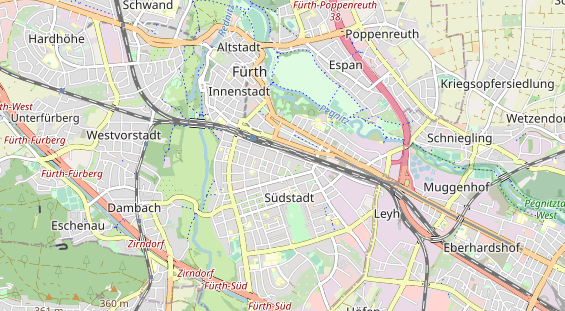 Monteurzimmer auf Karte