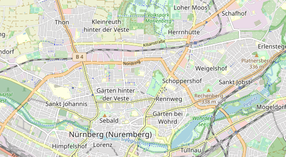 Monteurzimmer auf Karte